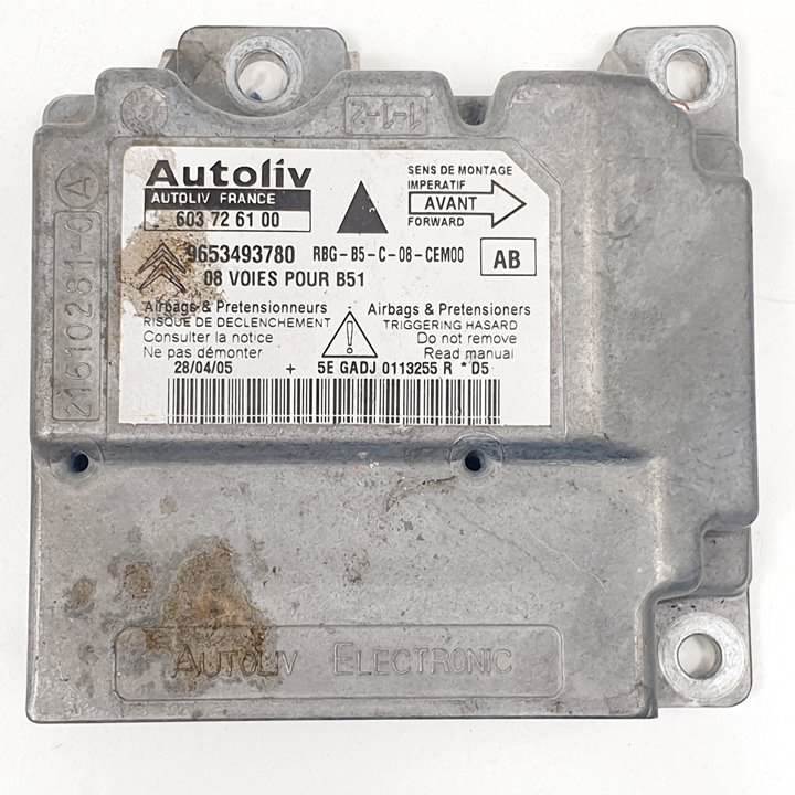 CENTRALITA AIRBAG 603726100 CITROEN C4 BERLINA Autodesguaces Alicante