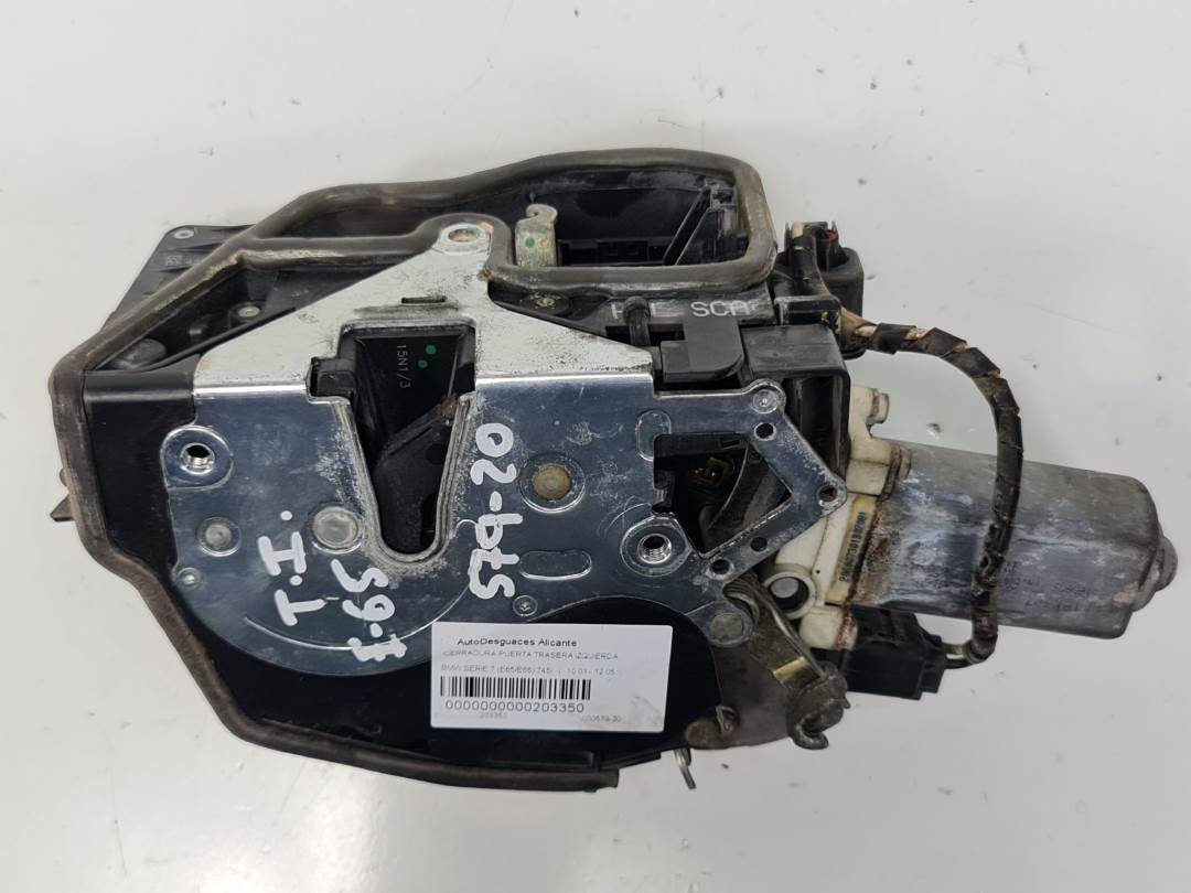 CERRADURA PUERTA TRASERA IZQUIERDA - BMW - SERIE 7 (E65/E66)