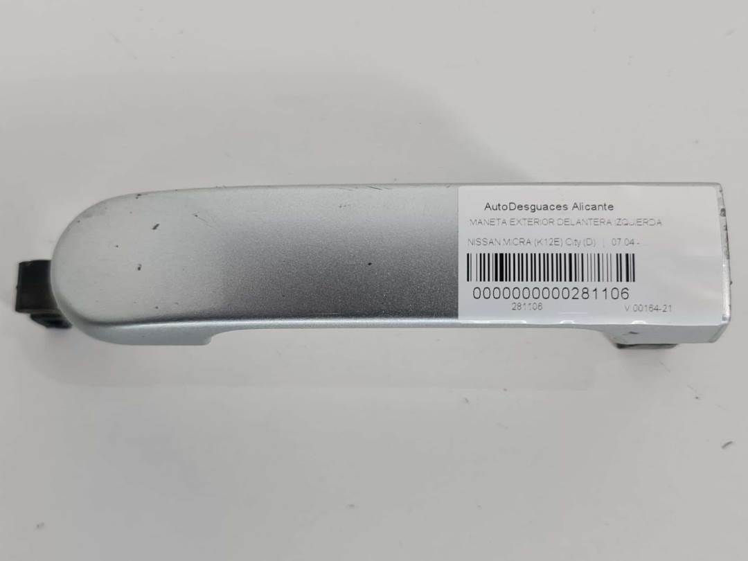 MANETA EXTERIOR DELANTERA IZQUIERDA - 242300 - NISSAN - MICRA (K12E)