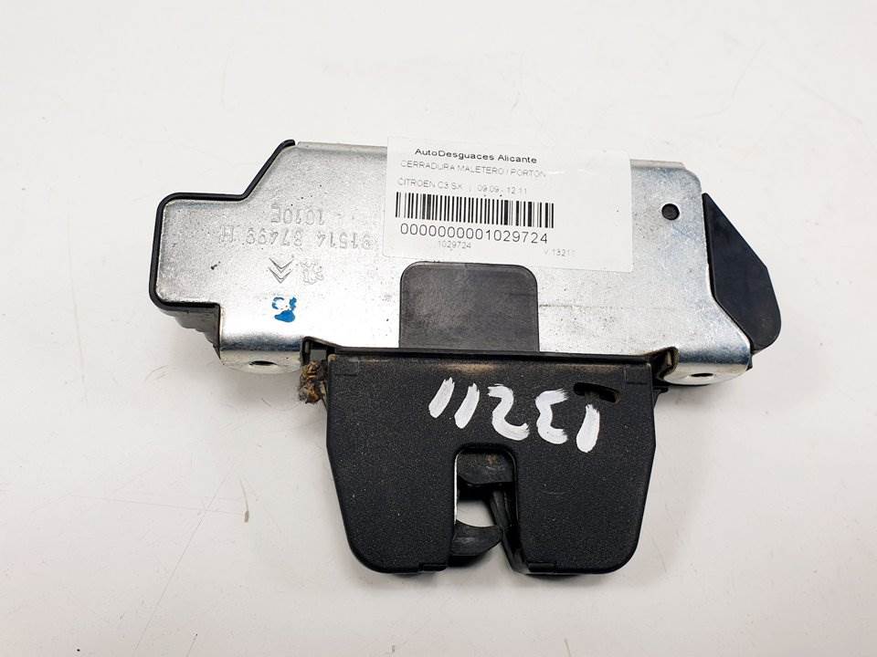 CERRADURA MALETERO / PORTON - 9684648680 - CITROEN - C3