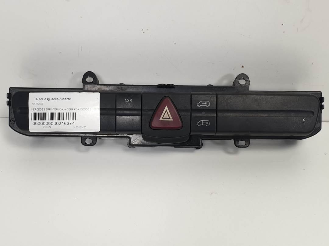 WARNING - A9065450107 - MERCEDES - SPRINTERII CAJA CERRADA (DESDE 01.06)