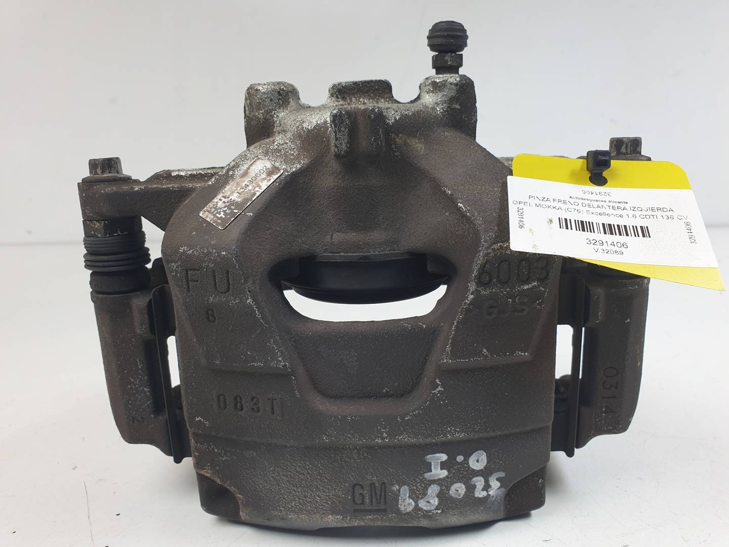 Bremssattel vorne links - 13430602 - OPEL - MOKKA (C76)