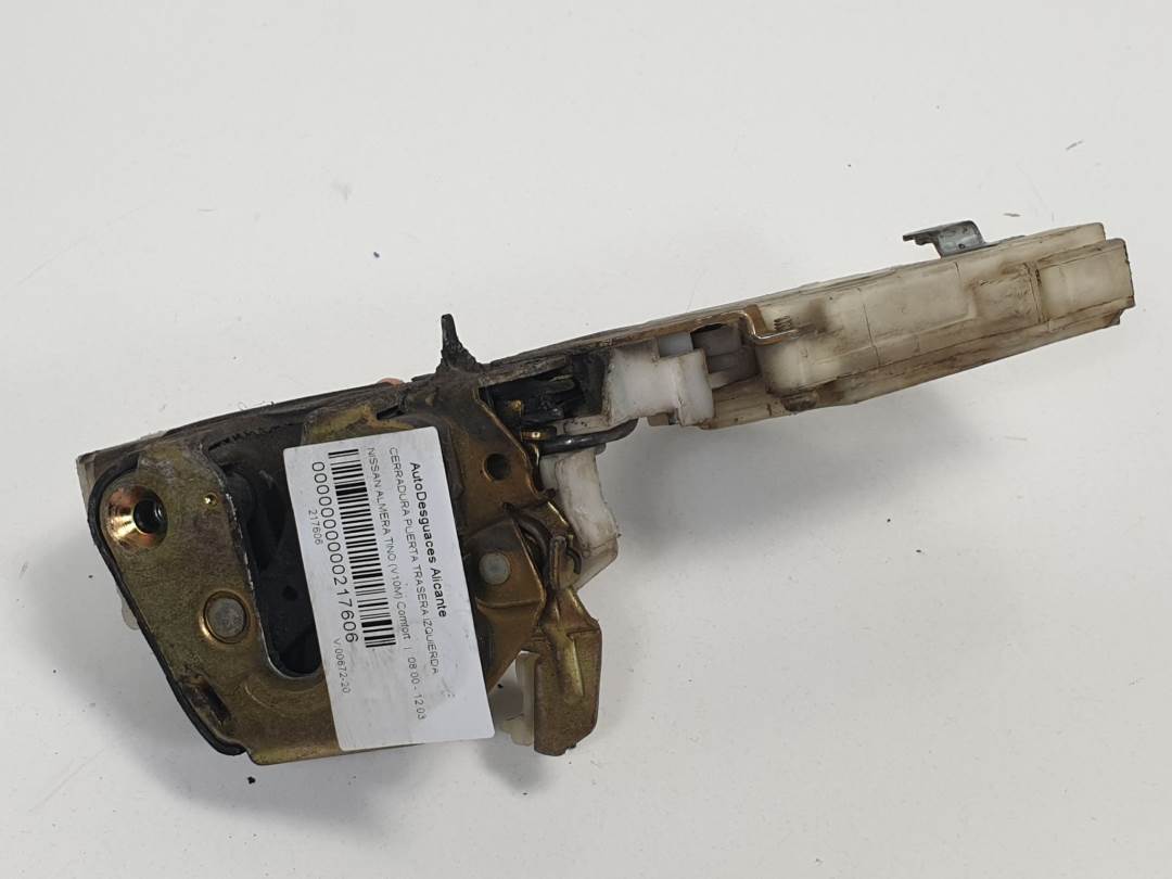 CERRADURA PUERTA TRASERA IZQUIERDA - NISSAN - ALMERA TINO (V10M)