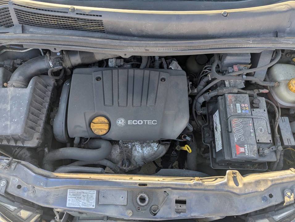 MOTOR COMPLETO Z18XE OPEL ZAFIRA A Autodesguaces Alicante