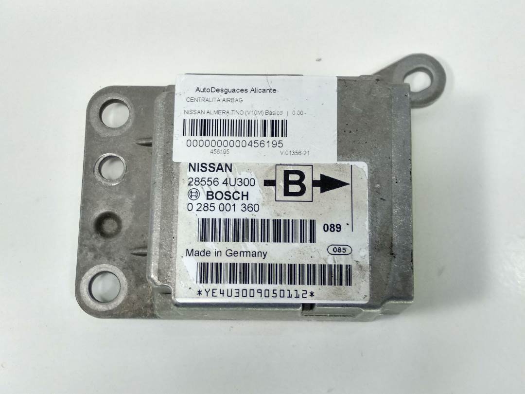 CENTRALITA AIRBAG - 285564U300 - NISSAN - ALMERA TINO (V10M)
