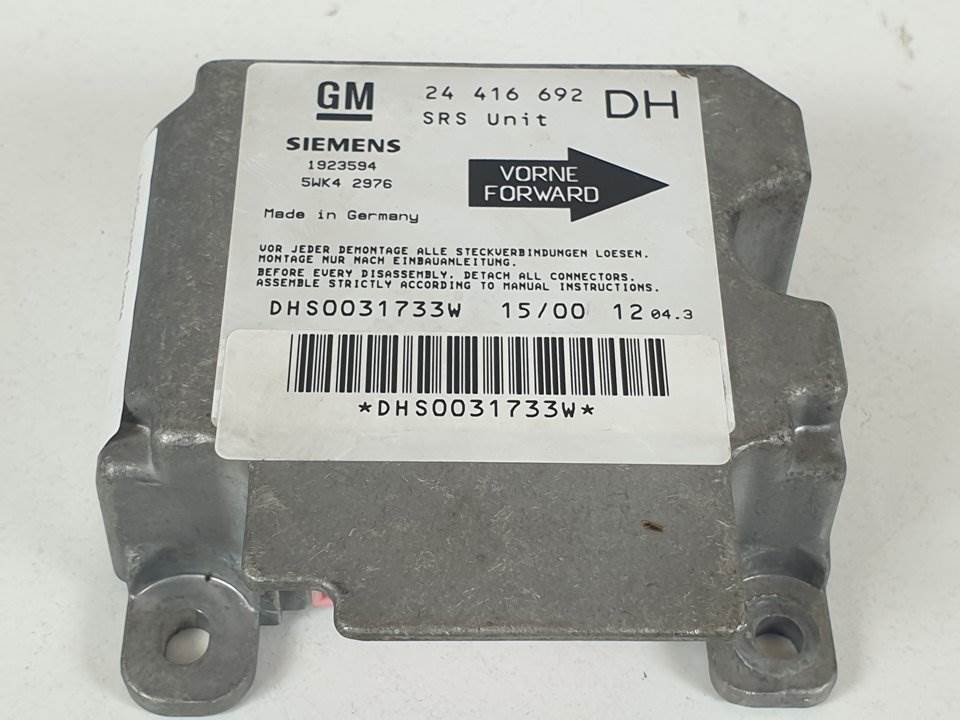 CENTRALITA AIRBAG - 24416692 - OPEL - CORSA B