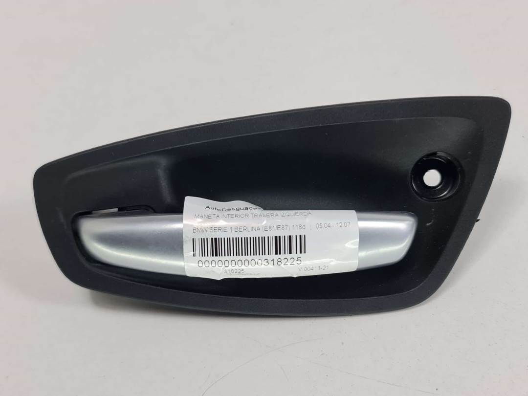 MANETA INTERIOR TRASERA IZQUIERDA - 10628510 - BMW - SERIE 1 BERLINA (E81/E87)