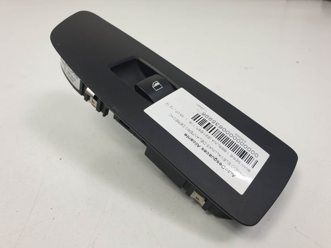 MANDO ELEVALUNAS DELANTERO DERECHO - 6935534 - BMW - SERIE 1 BERLINA (E81/E87)