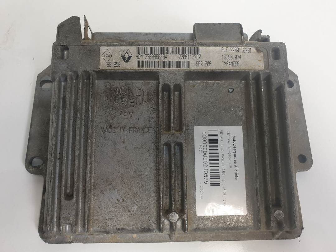 CENTRALITA MOTOR UCE - 7700112791 - RENAULT - CLIO II FASE I (B/CBO)
