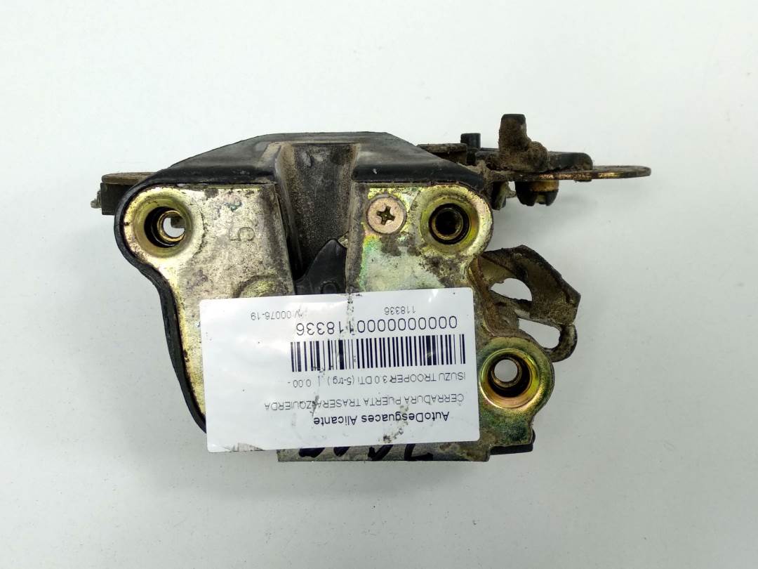 CERRADURA PUERTA TRASERA IZQUIERDA - ISUZU - TROOPER