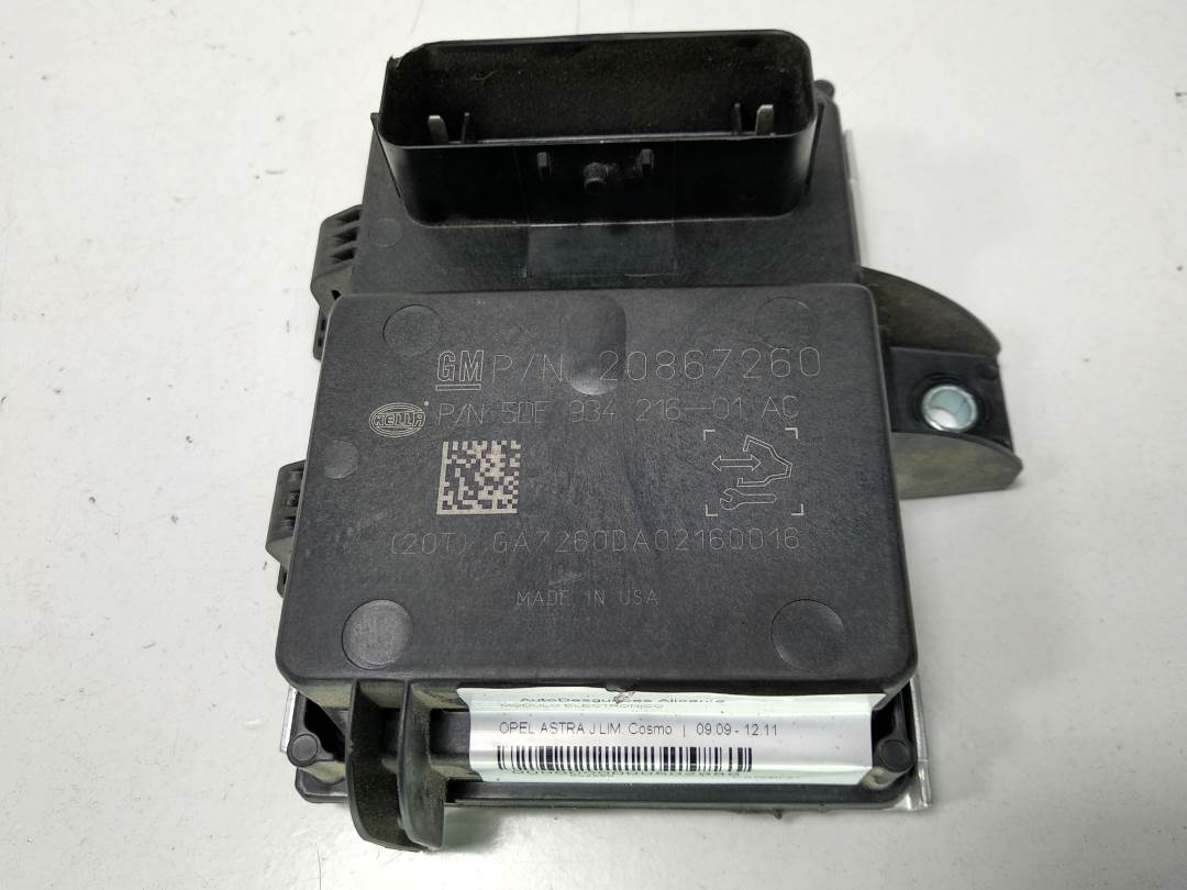 MODULO ELECTRONICO - 20867260 - OPEL - ASTRA J LIM.