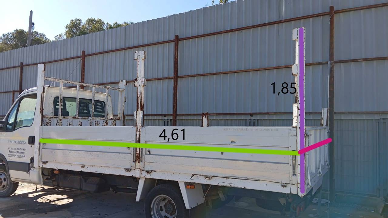 Imagen del vehículo IVECO DAILY CAJA ABIERTA