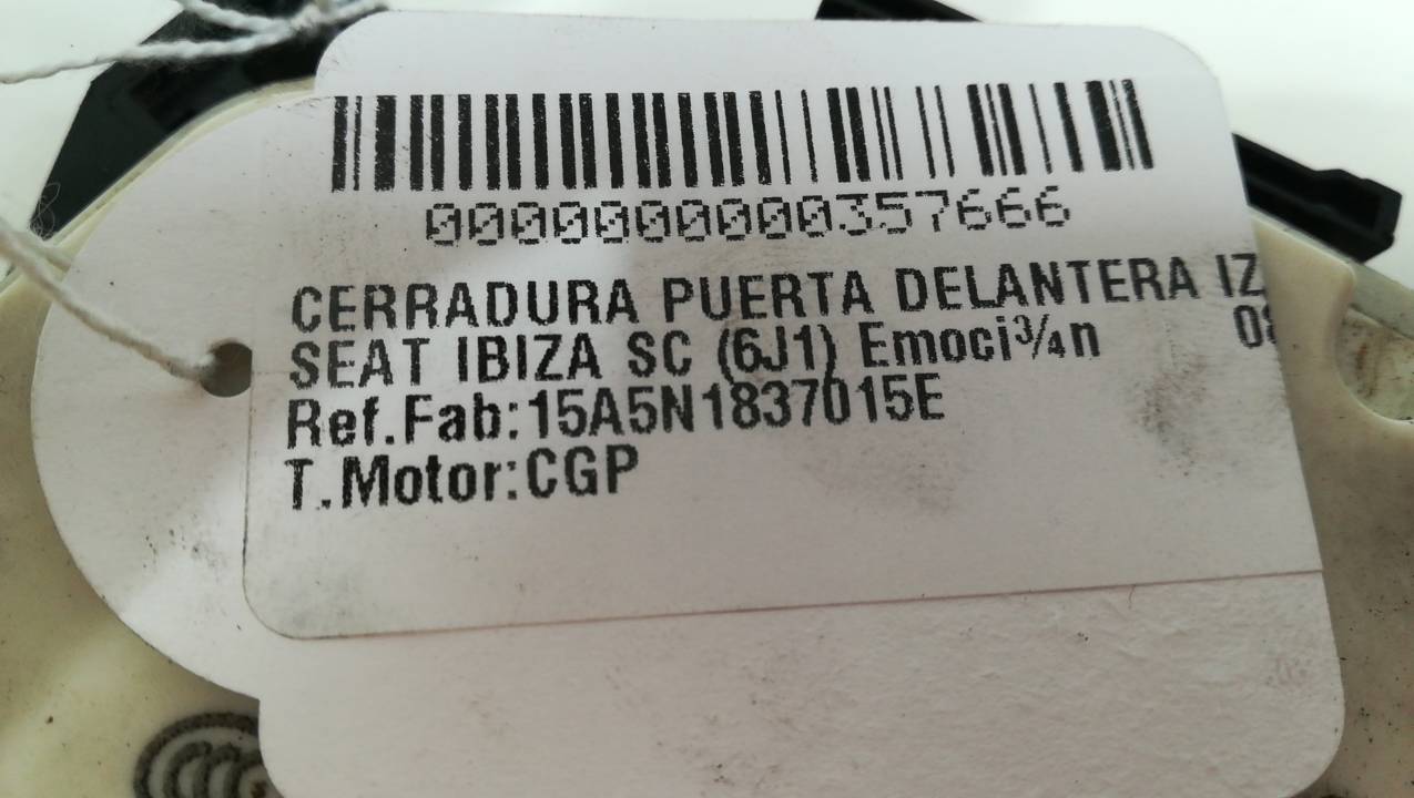 CERRADURA PUERTA DELANTERA IZQUIERDA