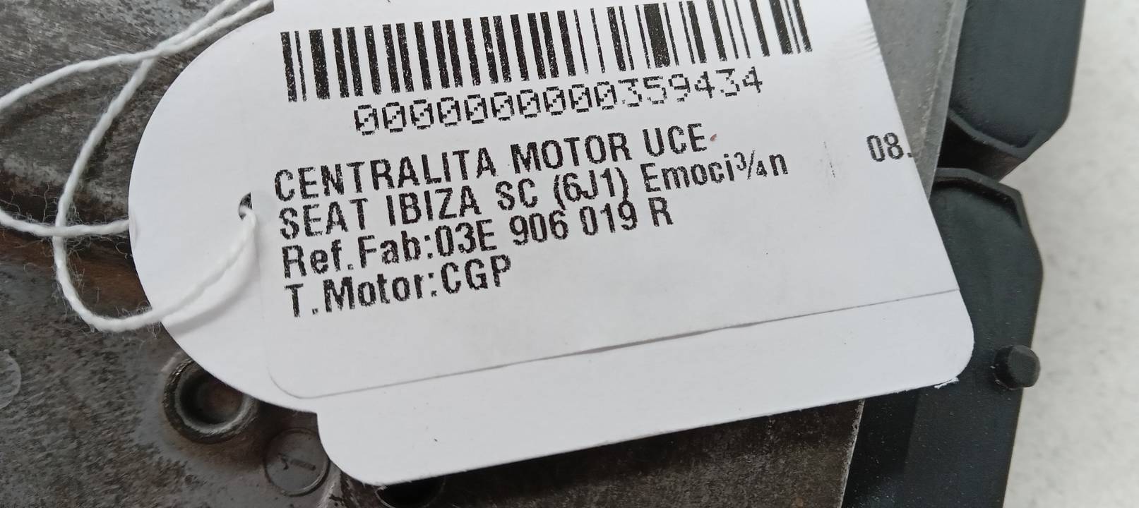 CENTRALITA MOTOR UCE