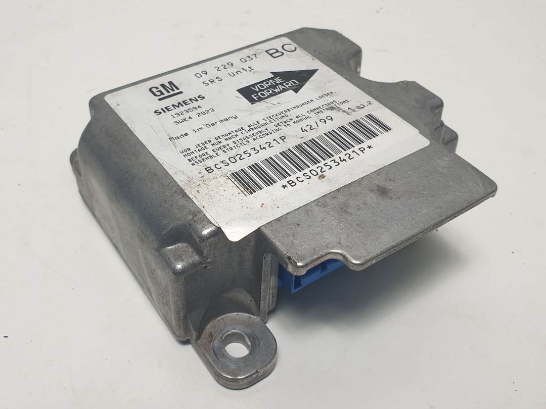 Airbag-Steuergerät - 09229037 - OPEL - ASTRA G BERLINA
