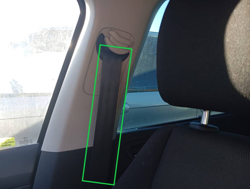 CINTURON SEGURIDAD DELANTERO DERECHO
