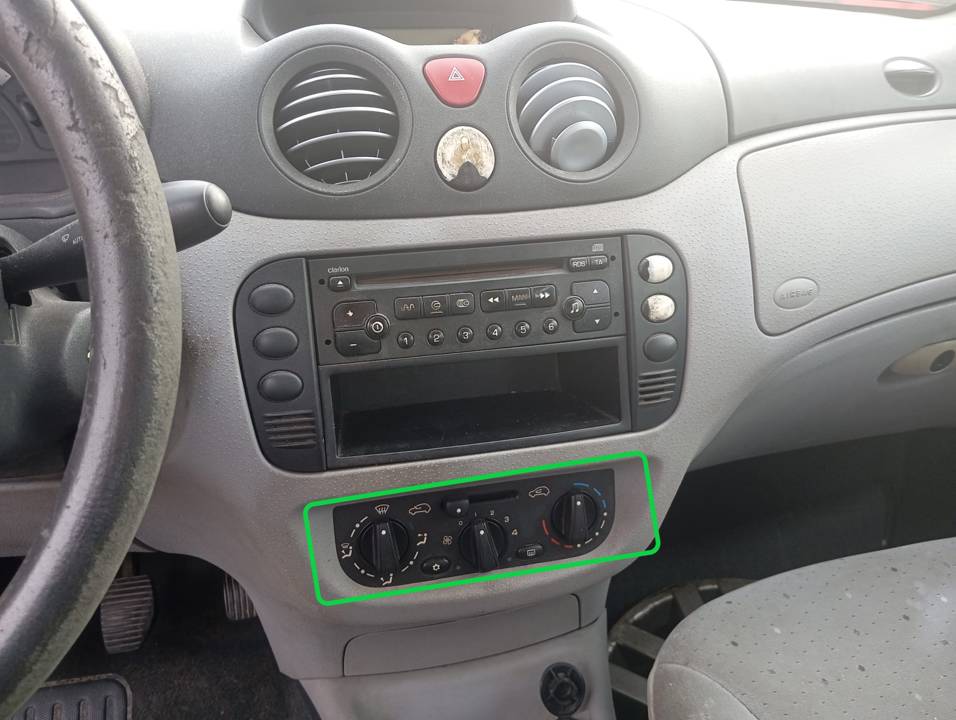 MANDO CALEFACCION / AIRE ACONDICIONADO