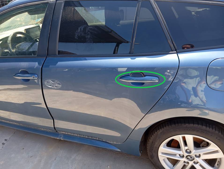 MANETA EXTERIOR TRASERA IZQUIERDA