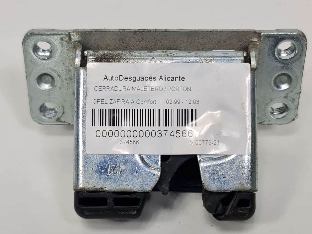 CERRADURA MALETERO / PORTON - OPEL - ZAFIRA A
