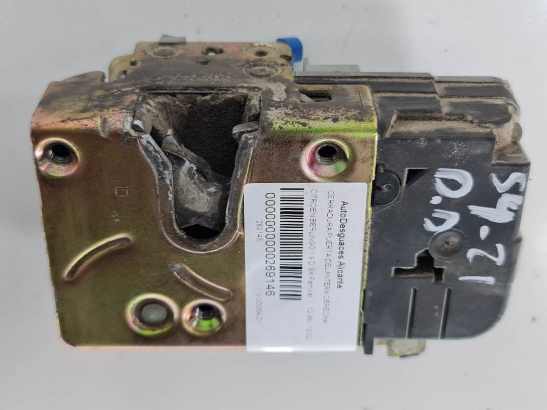 CERRADURA PUERTA DELANTERA DERECHA - CITROEN - BERLINGO (M49)