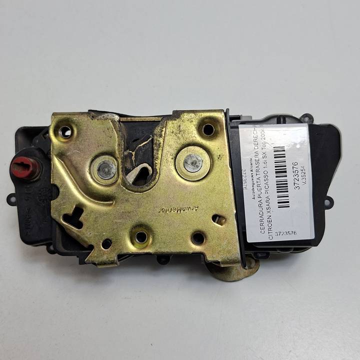 CERRADURA PUERTA TRASERA DERECHA CITROEN XSARA PICASSO Autodesguaces Alicante