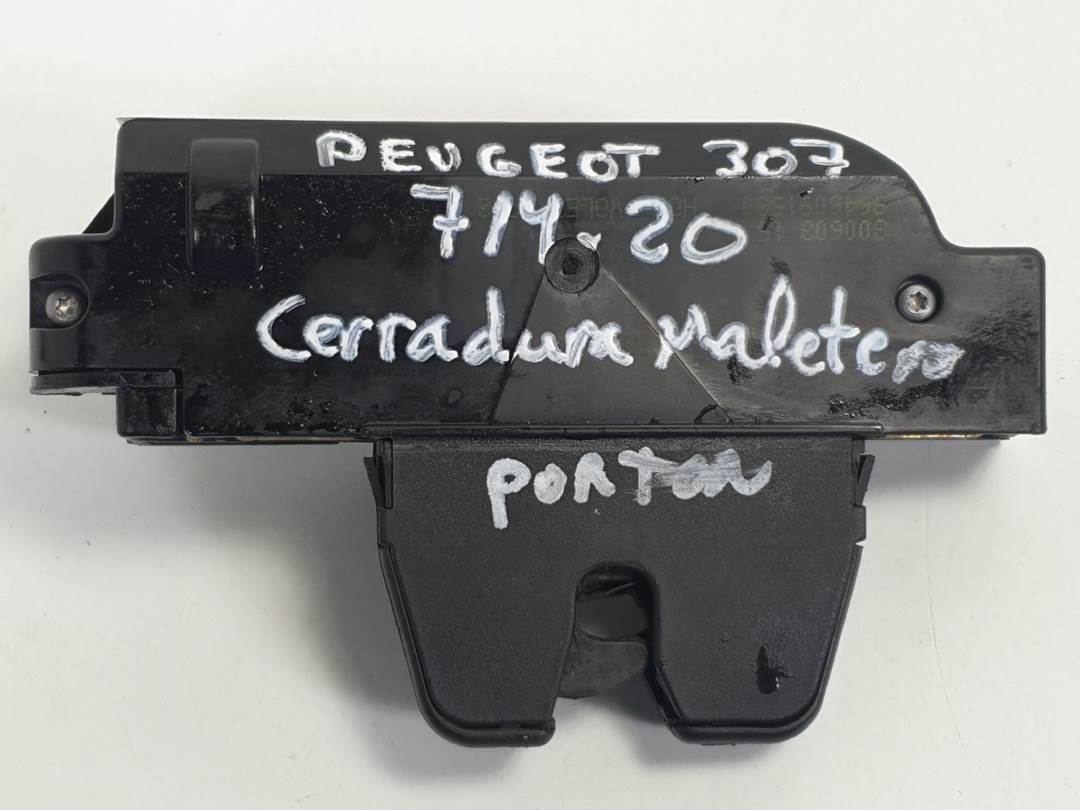 CERRADURA MALETERO / PORTON - 9646091580 - PEUGEOT - 307 BREAK / SW (S1)