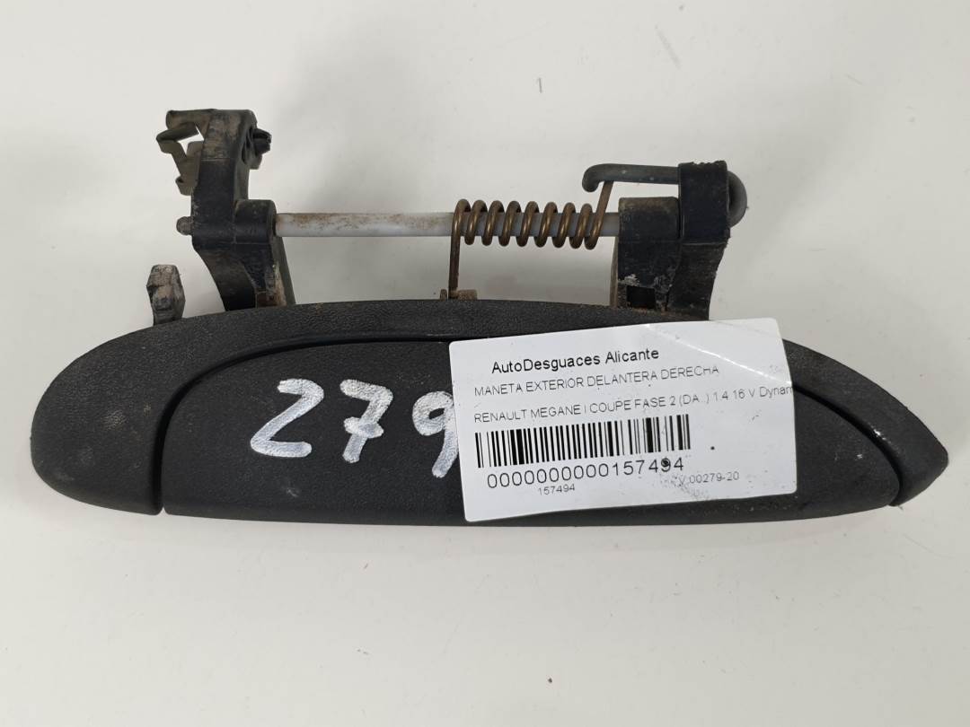 MANETA EXTERIOR DELANTERA DERECHA - RENAULT - MEGANE I COUPE FASE 2 (DA..)