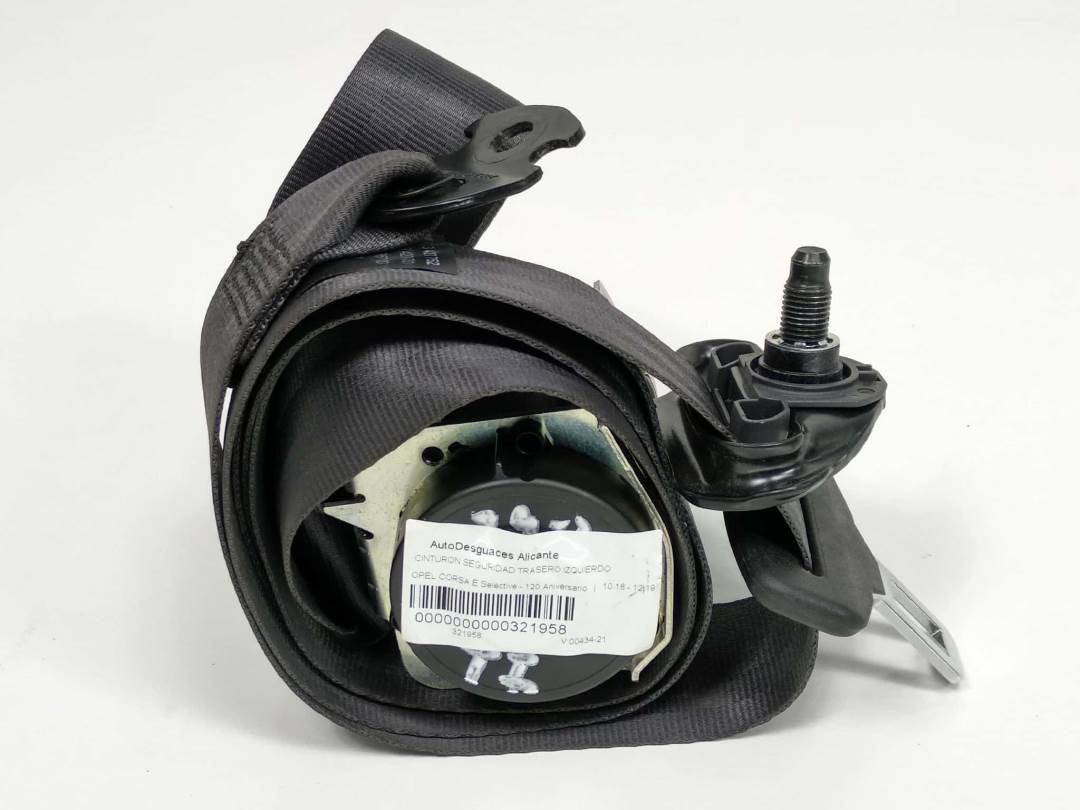 CINTURON SEGURIDAD TRASERO IZQUIERDO - 13427752 - OPEL - CORSA E