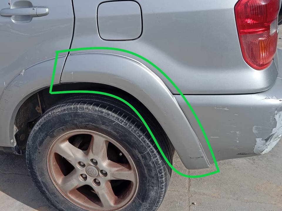 ALETIN TRASERO IZQUIERDO