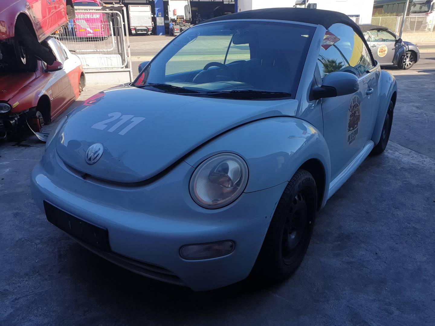 VOLKSWAGEN NEW BEETLE CABRIOLET (1Y7) (2003 - 2012)