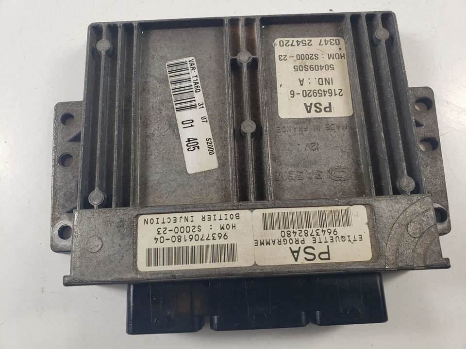 CENTRALITA MOTOR UCE - 216459206 - PEUGEOT - 206 BERLINA