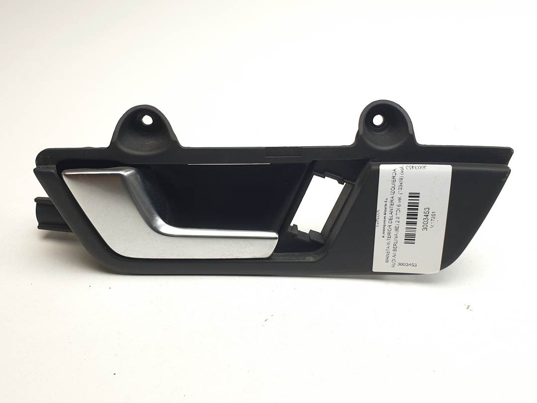 MANETA INTERIOR DELANTERA IZQUIERDA - 8E1837019G - AUDI - A4 BERLINA (8E)