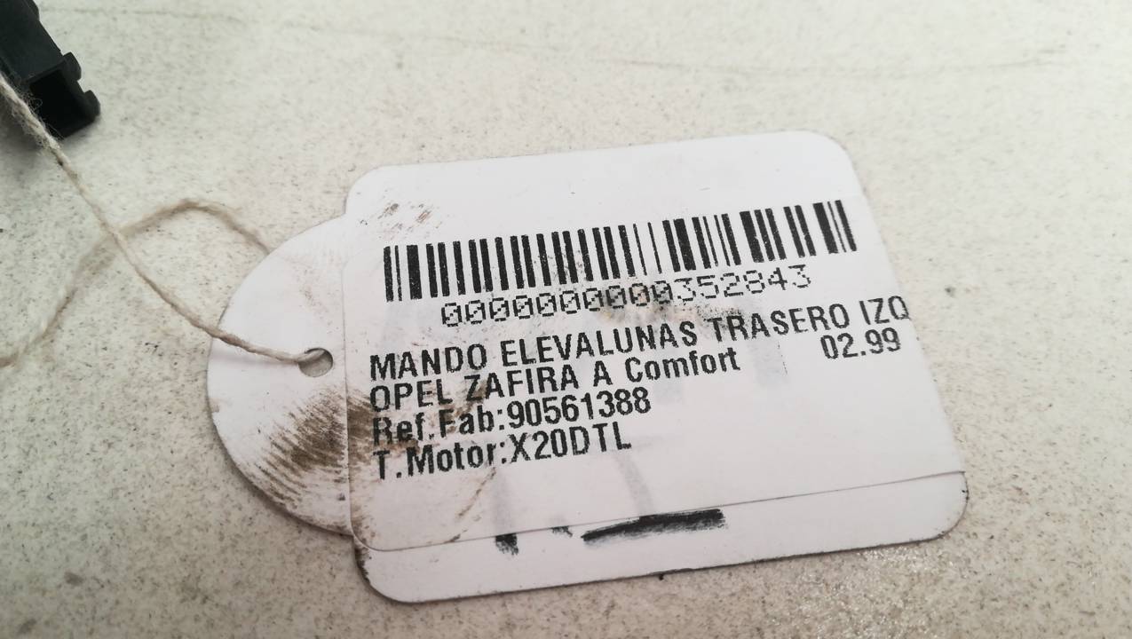 MANDO ELEVALUNAS TRASERO IZQUIERDO