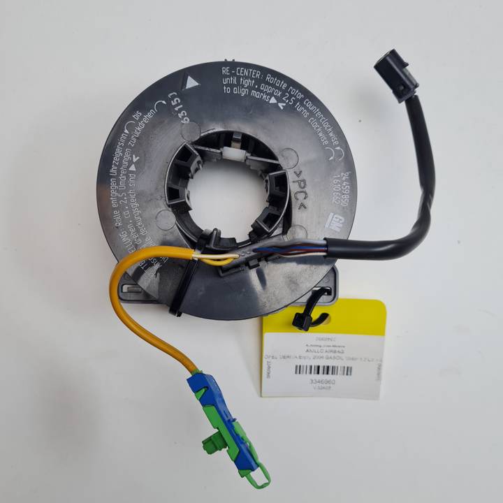 ANILLO AIRBAG 24459850 OPEL MERIVA Autodesguaces Alicante