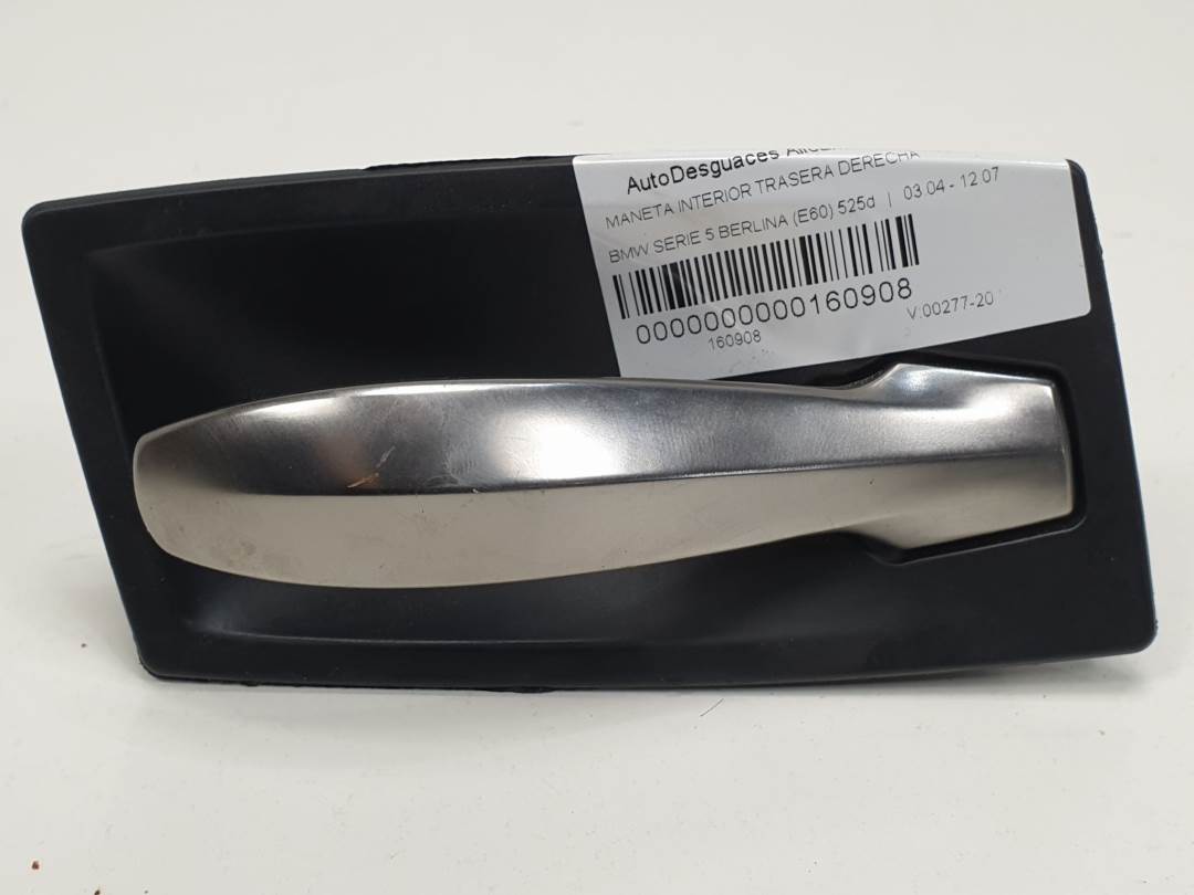 MANETA INTERIOR TRASERA DERECHA - 70342889 - BMW - SERIE 5 BERLINA (E60)