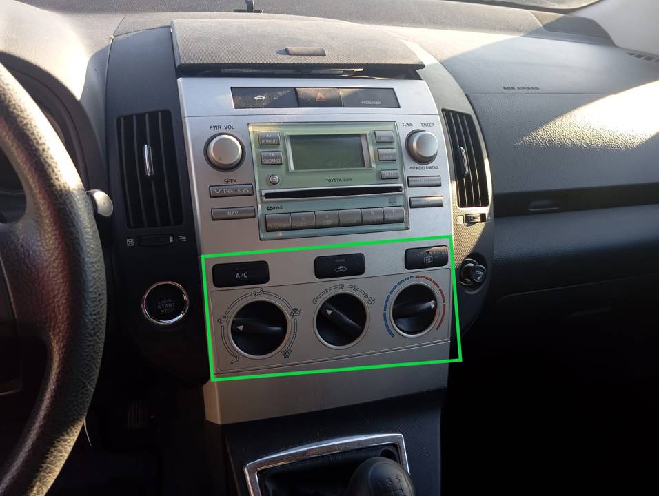 MANDO CALEFACCION / AIRE ACONDICIONADO