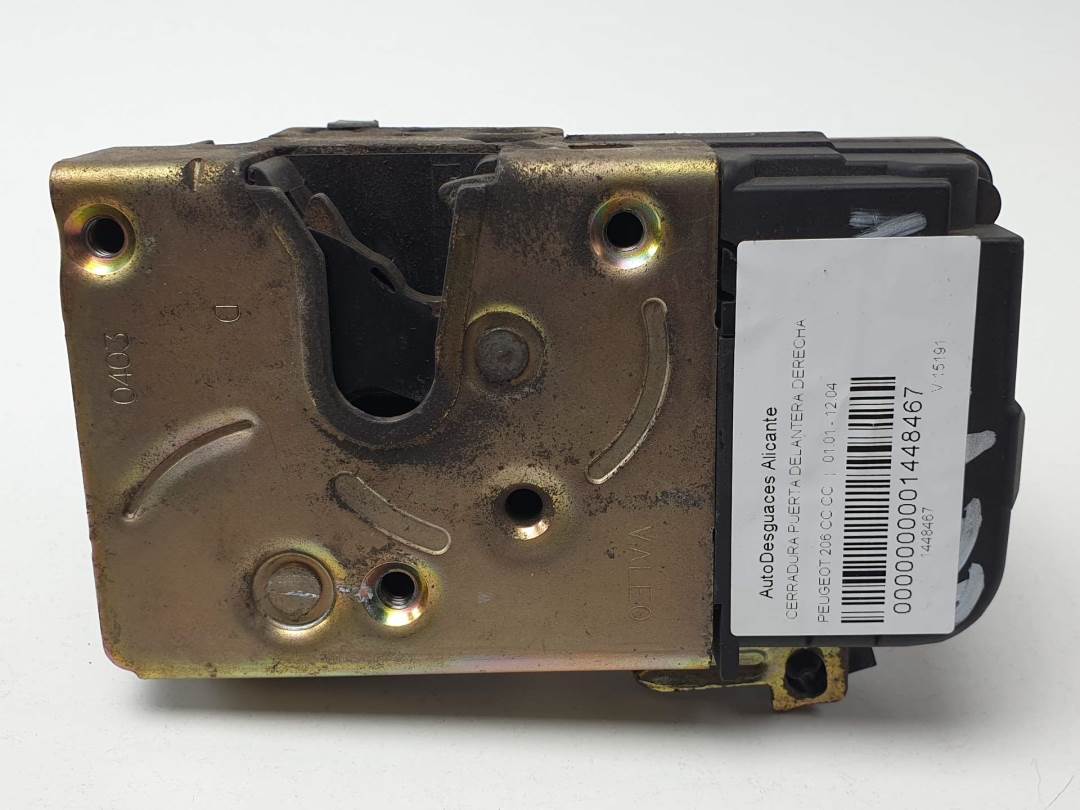 CERRADURA PUERTA DELANTERA DERECHA - PEUGEOT - 206 CC