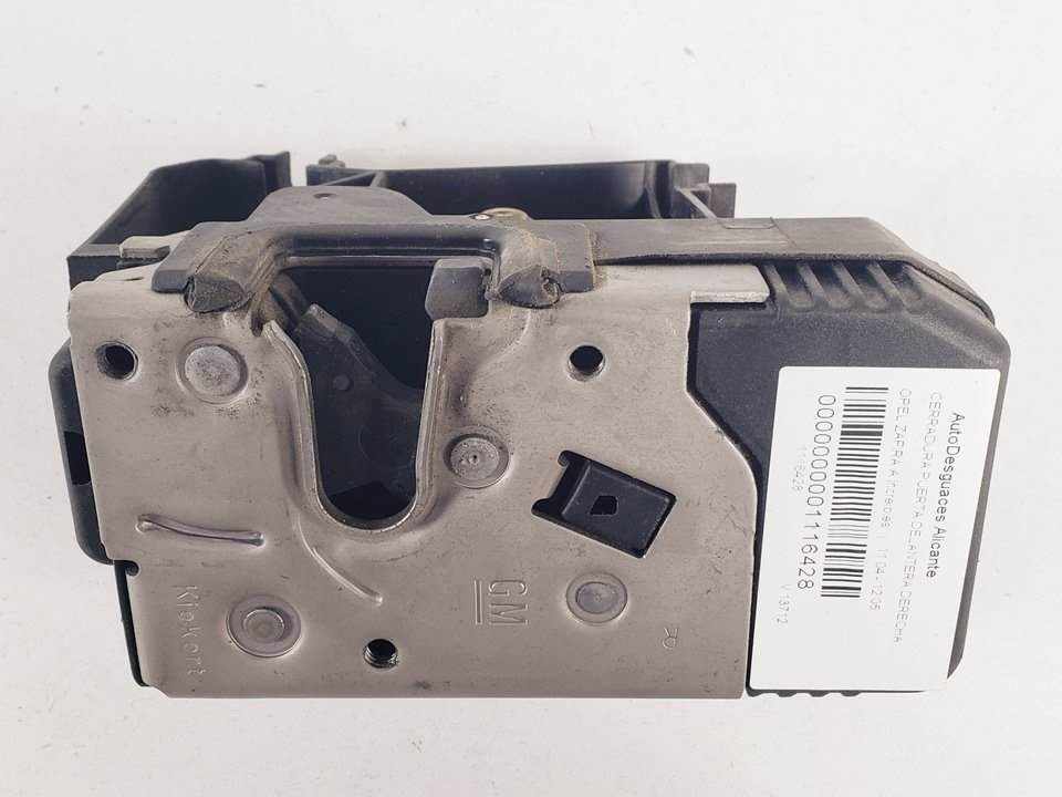 CERRADURA PUERTA DELANTERA DERECHA - 24444016 - OPEL - ZAFIRA A