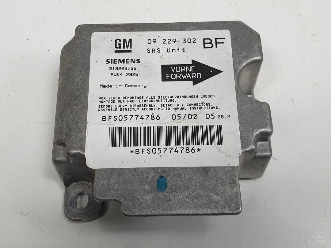 CENTRALITA AIRBAG - 313203739 - OPEL - ASTRA G BERLINA
