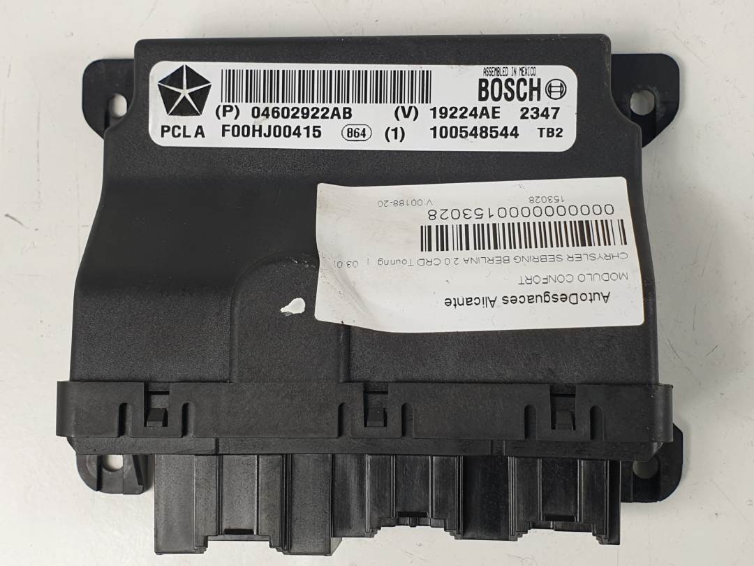 MODULO CONFORT - 04602922AB - CHRYSLER - SEBRING BERLINA