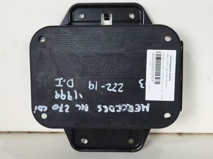 AIRBAG LATERAL DELANTERO IZQUIERDO 1638600605 MERCEDES CLASE M (W163) Autodesguaces Alicante