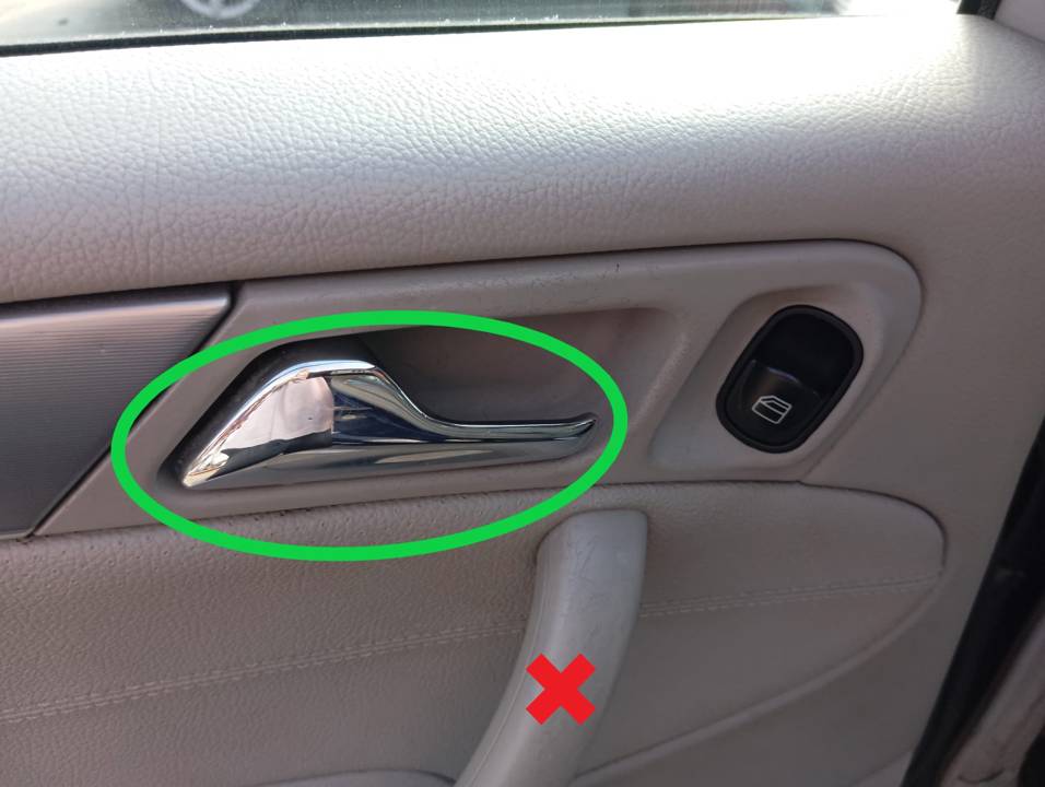 MANETA INTERIOR TRASERA IZQUIERDA