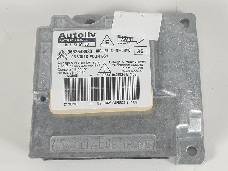 CENTRALITA AIRBAG - 654635 - CITROEN - C4 BERLINA