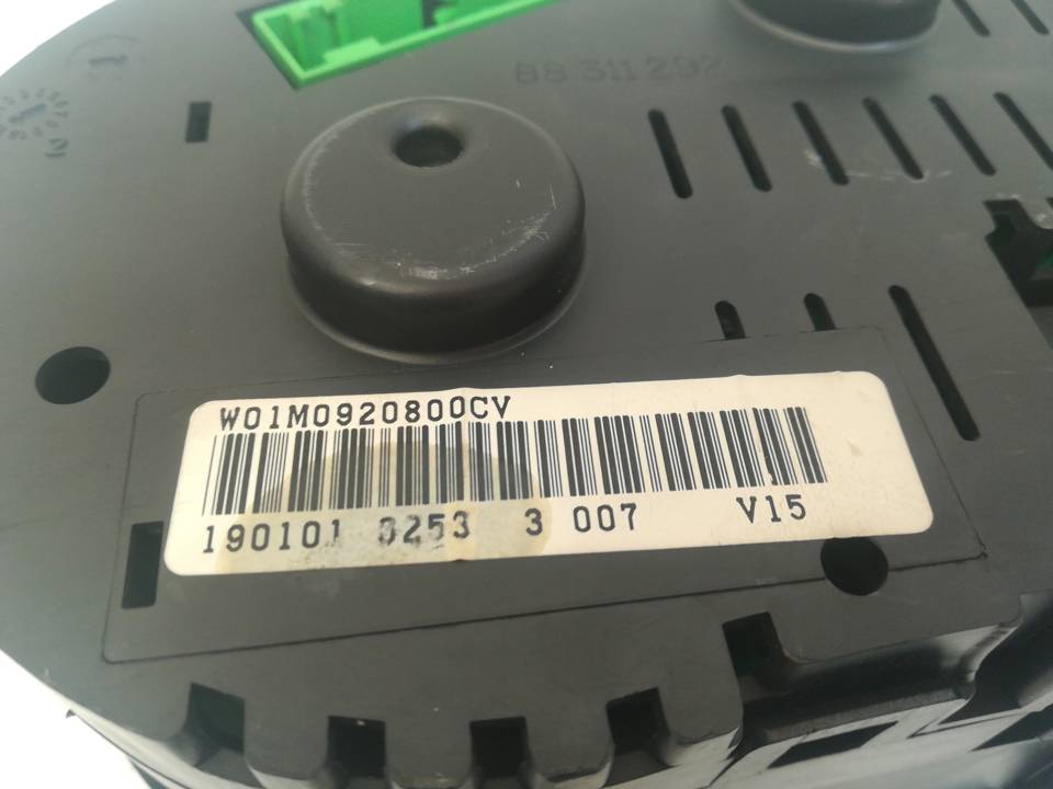 CUADRO INSTRUMENTOS