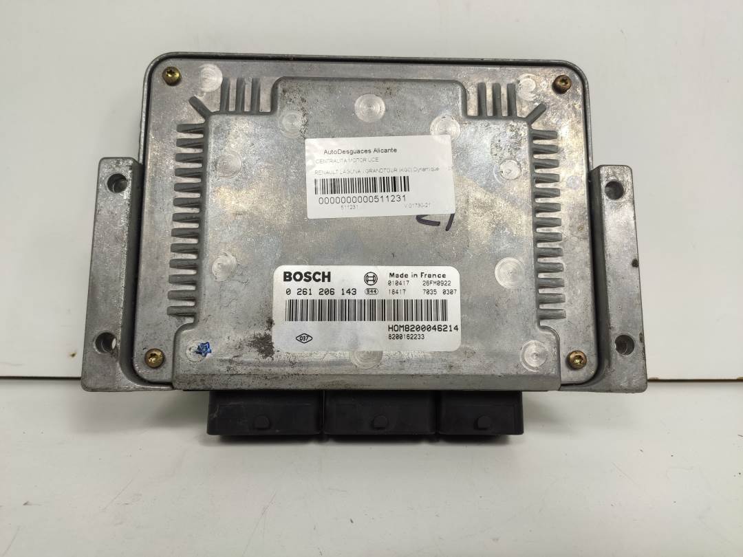 CENTRALITA MOTOR UCE - 0261206143 - RENAULT - LAGUNA II GRANDTOUR (KG0)