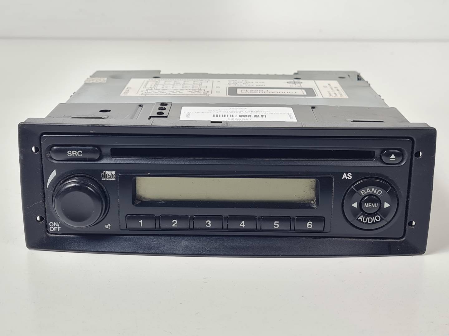 SISTEMA AUDIO / RADIO CD - 7355124860 - FIAT - DOBLO