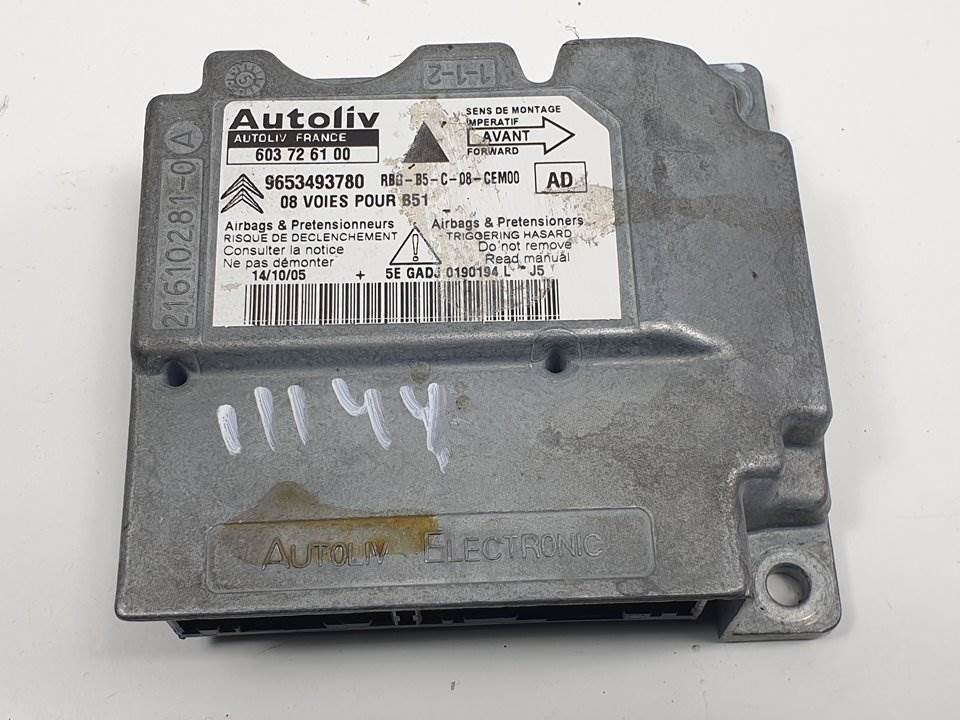 CENTRALITA AIRBAG - 9653493780 - CITROEN - C4 BERLINA