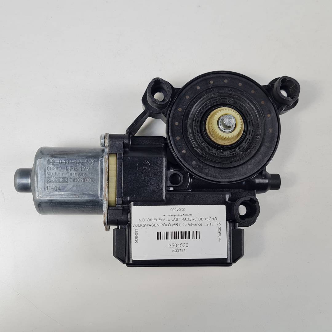 MOTOR ELEVALUNAS TRASERO DERECHO - 6R0959812G - VOLKSWAGEN - POLO (6R1)