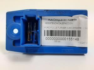 RESISTENCIA CALEFACCION XS4H18B647BA FORD FOCUS TURNIER (CAK) Autodesguaces Alicante