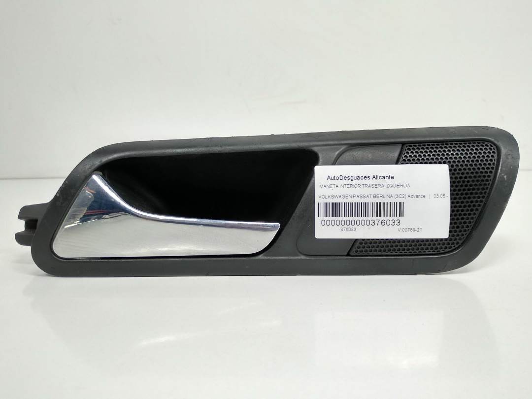 MANETA INTERIOR TRASERA IZQUIERDA - 3C4839113 - VOLKSWAGEN - PASSAT BERLINA (3C2)